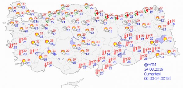 Meteorolojiden sağanak uyarısı