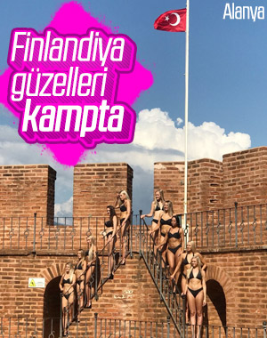 Miss Finland finalistleri Antalya'da kampa girecek 