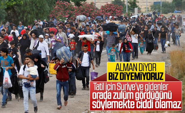 Almanya, memleketine giden Suriyelileri sınır dışı edecek