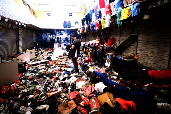 Eminönü esnafı zararın karşılanmasını bekliyor 