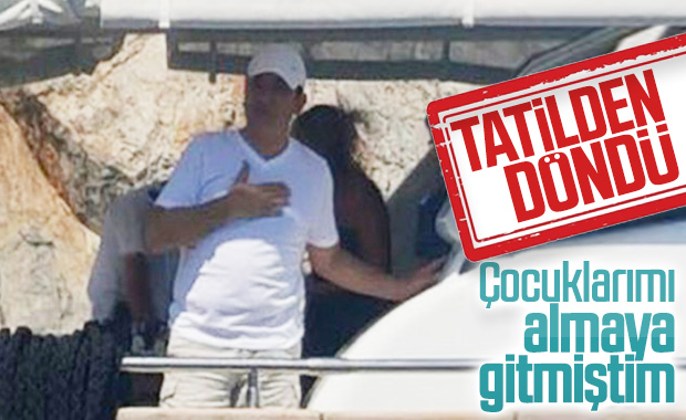 Ekrem İmamoğlu, Bodrum'dan İstanbul'a döndü