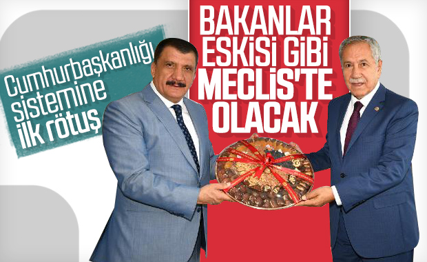 Bülent Arınç, hükümet sistemindeki revizyonları anlattı