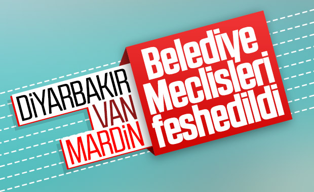 Belediye meclis üyelerine kayyum atandı