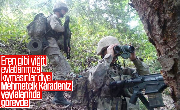 Karadeniz yaylaları JÖH'lere emanet