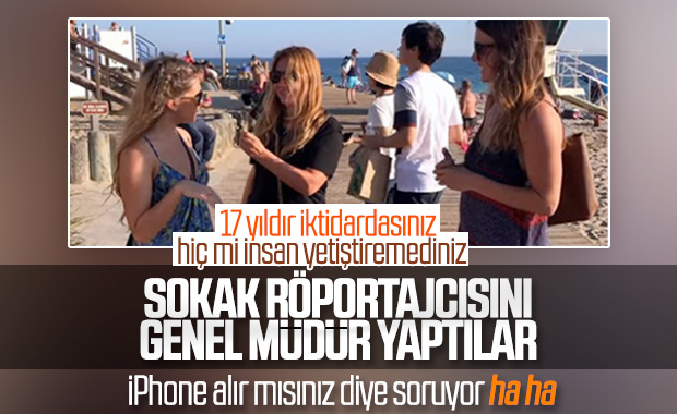 Nalan Apa'nın Amerika'da yaptığı iPhone röportajı