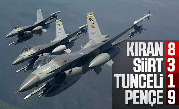 Terör operasyonlarında 21 terörist öldürüldü