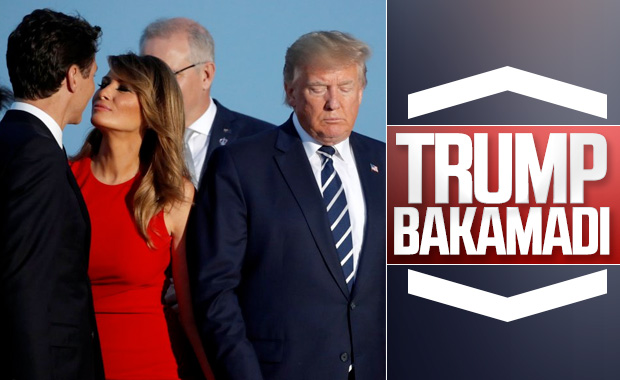 Fransa'daki G7 Zirvesi'nde liderlerden aile fotoğrafı