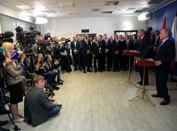 Cumhurbaşkanı Erdoğan ile Putin'in ortak açıklaması