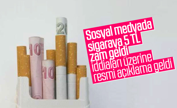 Sigaraya zam gelmedi açıklaması