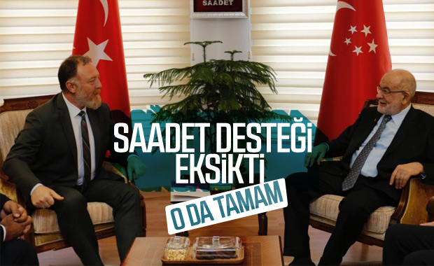 Sezai Temelli'den Saadet Partisi'ne ziyaret