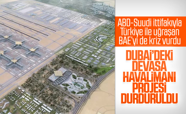 Dubai Havalimanı ekonomik kriz nedeniyle durduruldu