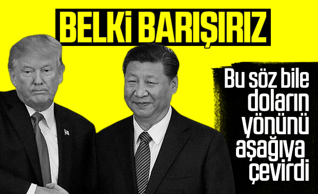 Trump Çin'le görüşmelere devam edecek