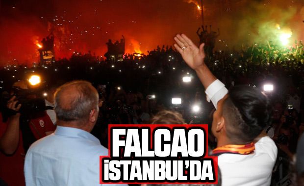 Radamel Falcao Ä°stanbul'da