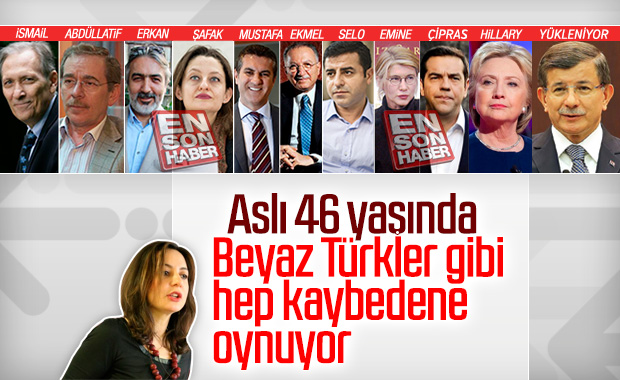 Aslı Aydıntaşbaş, Ahmet Davutoğlu'nu gazlıyor