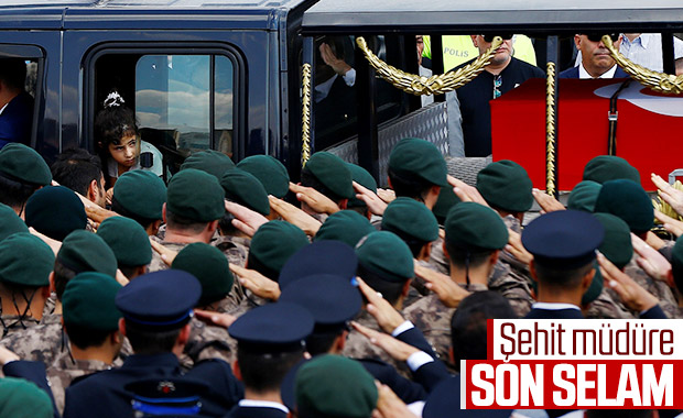 Şehit Müdür Tufan Kansuva'nın cenaze töreni