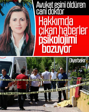 Diyarbakır'da avukat eşini öldüren doktorun ifadesi 