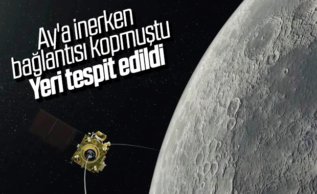 Hindistan, Ay'a inerken bağlantısı kopan aracın yerini tespit etti