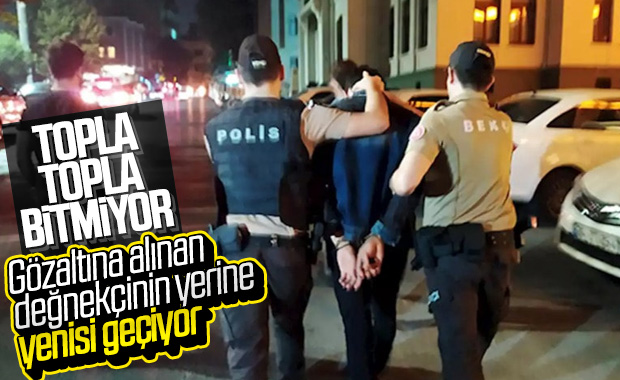 İstanbul'da değnekçi operasyonları devam ediyor
