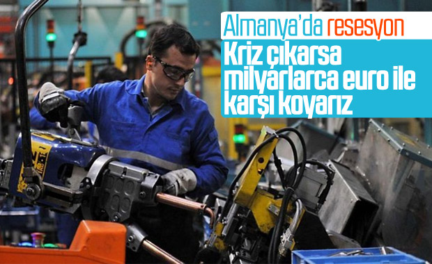 Alman Maliye Bakanı: Ekonomik krize gereken önlemi aldık