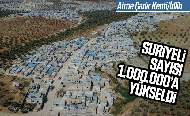 Atme Kampı'na yerleşen Suriyeli sayısı artıyor