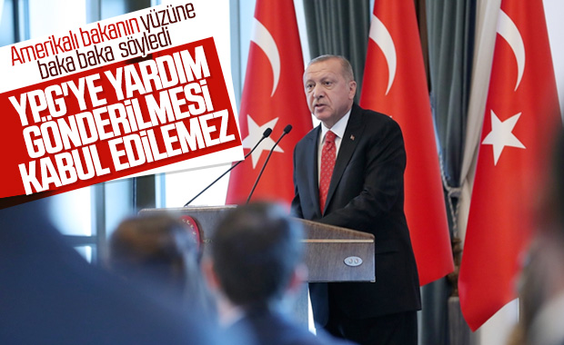 Cumhurbaşkanı Erdoğan, ABD heyetini kabul etti