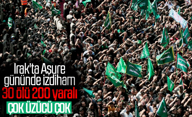 Irak'ta Aşure Günü izdihamı: 31 ölü