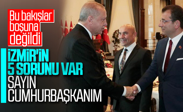Erdoğan'ın talimatıyla İzmir'in sorunları çözülüyor