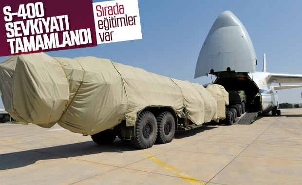 S-400'de ikinci sevkiyat tamamlandı
