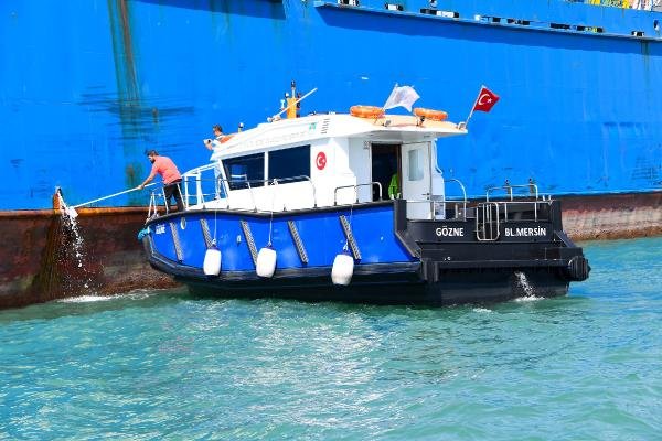 Akdeniz'i kirleten gemilere 14,5 milyon lira ceza kesildi