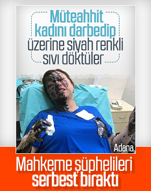 Adana'da darbedilen müteahhit hastaneye kaldırıldı