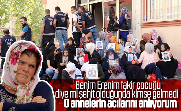 Eren Bülbül'ün annesinden Diyarbakır annelerine destek