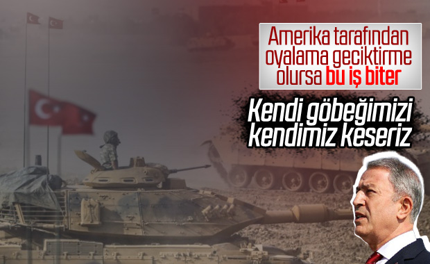 Akar'dan ABD'ye güvenli bölge açıklaması