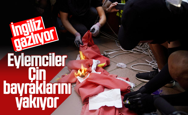Hong Kong'da polis ve göstericilerin çatışması sürüyor