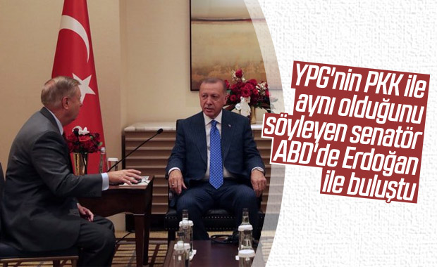 Erdoğan, ABD'li senatör Graham'ı kabul etti