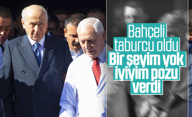 Bahçeli taburcu oldu