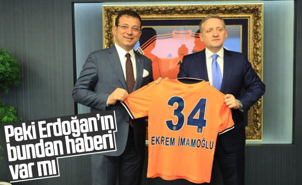 İmamoğlu, Başakşehir’i ziyaret etti