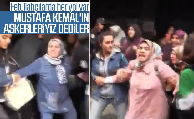 FETÖ tutuklularının aileleri eylem yaptı