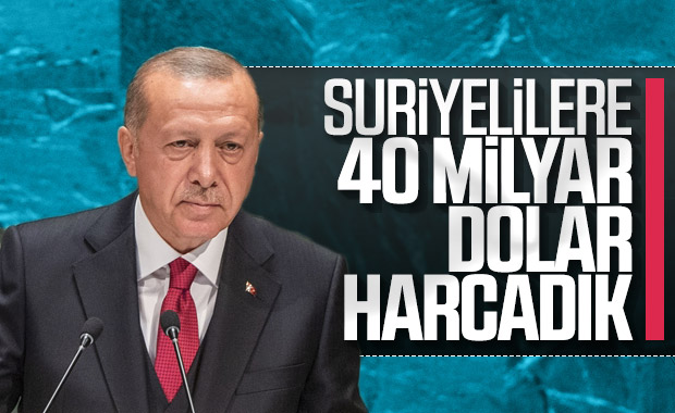 Erdoğan'dan Suriye'yi kalkındırma açıklaması