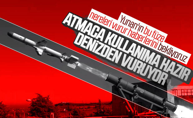 Atmaca füzesinden tam isabet