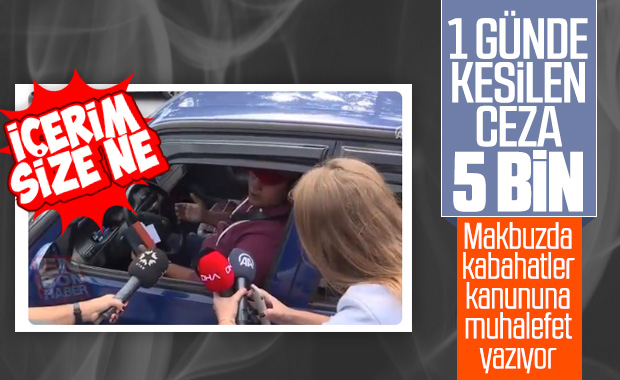 5 bin 63 sürücü, Dumansız Araç Uygulaması'na takıldı