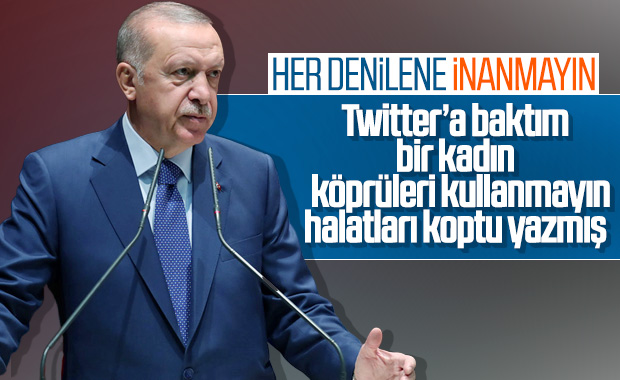 Erdoğan'dan deprem sonrası ilk açıklama