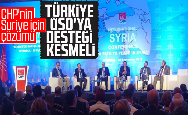 CHP, Suriye konferansının özetini paylaştı