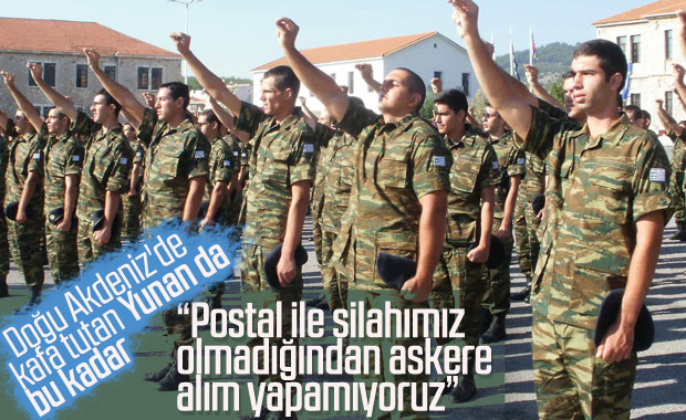 Asker olamak isteyen Yunan'a postal yok engeli