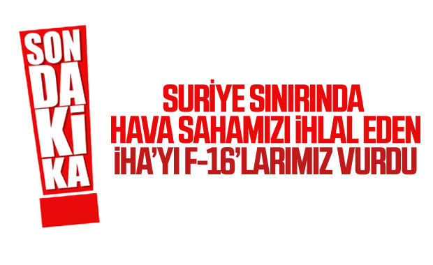 Türk Hava Sahası'nı 6 kez ihlal eden İHA vuruldu