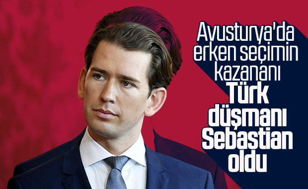 Avusturya'da seçimleri kazanan, Sebastian Kurz