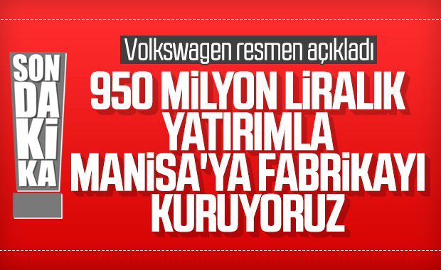 Volkwagen resmen Manisa'yı açıkladı
