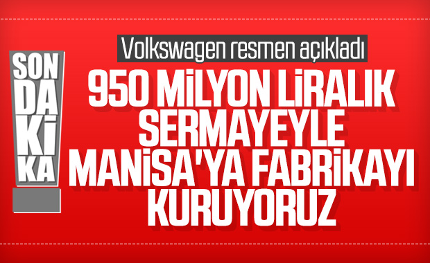 Volkwagen resmen Manisa'yı açıkladı