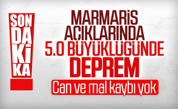 Ege ve Akdeniz'de deprem oldu