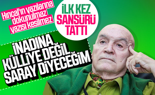 Hıncal Uluç, Sabah gazetesine tepki gösterdi