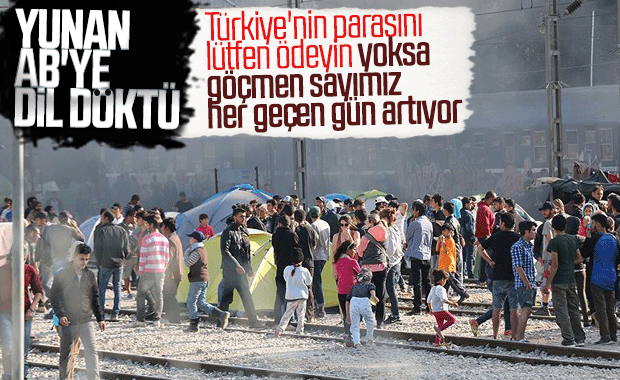 Yunanistan'dan AB'ye, Türkiye'ye para ödeyin çağrısı